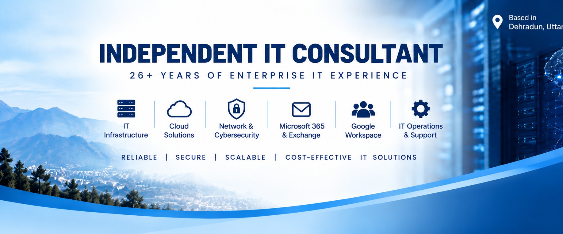 Independent IT Consultant — 26+ years of enterprise IT experience
